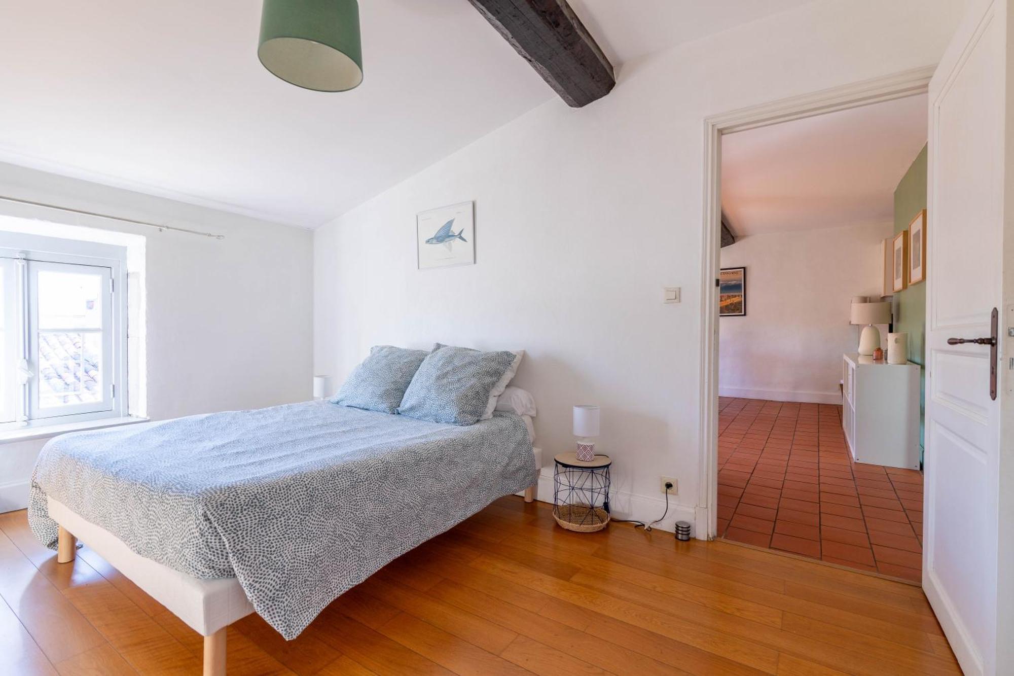 Bel Appartement Avec Cour Au Coeur De La Bastide Carcassonne Luaran gambar