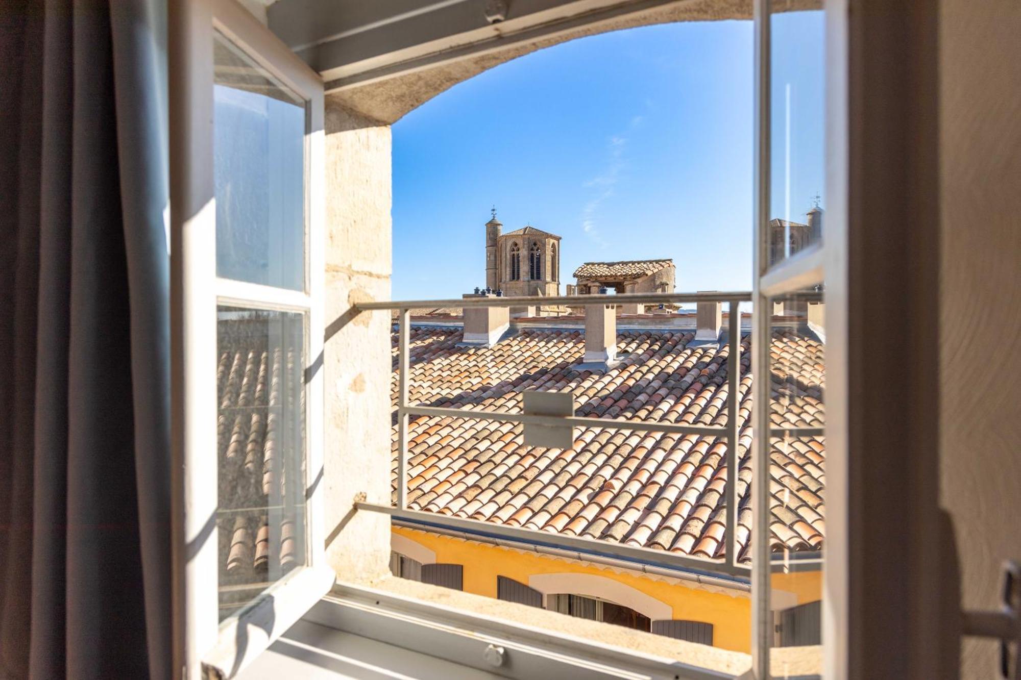 Bel Appartement Avec Cour Au Coeur De La Bastide Carcassonne Luaran gambar