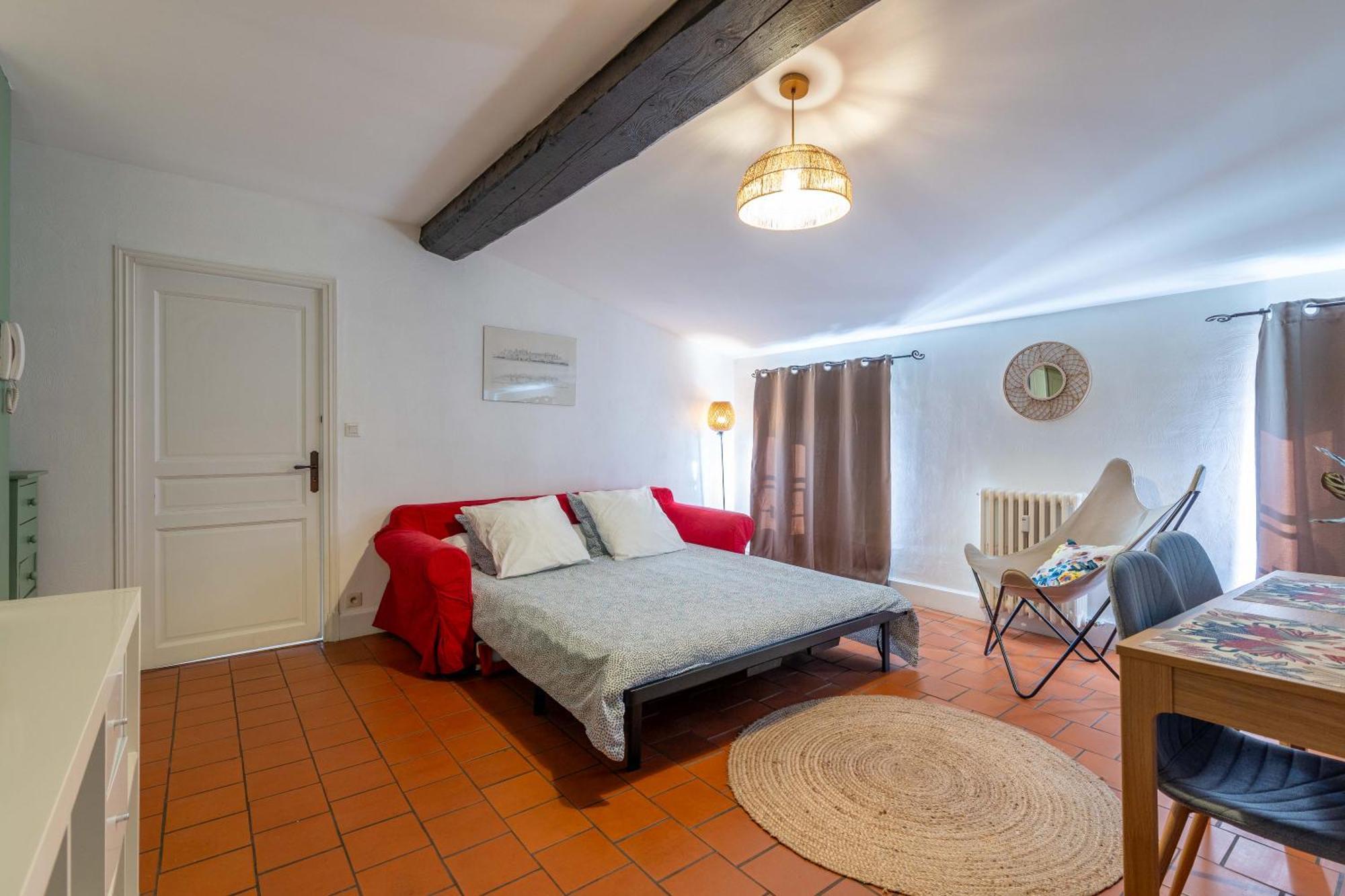 Bel Appartement Avec Cour Au Coeur De La Bastide Carcassonne Luaran gambar